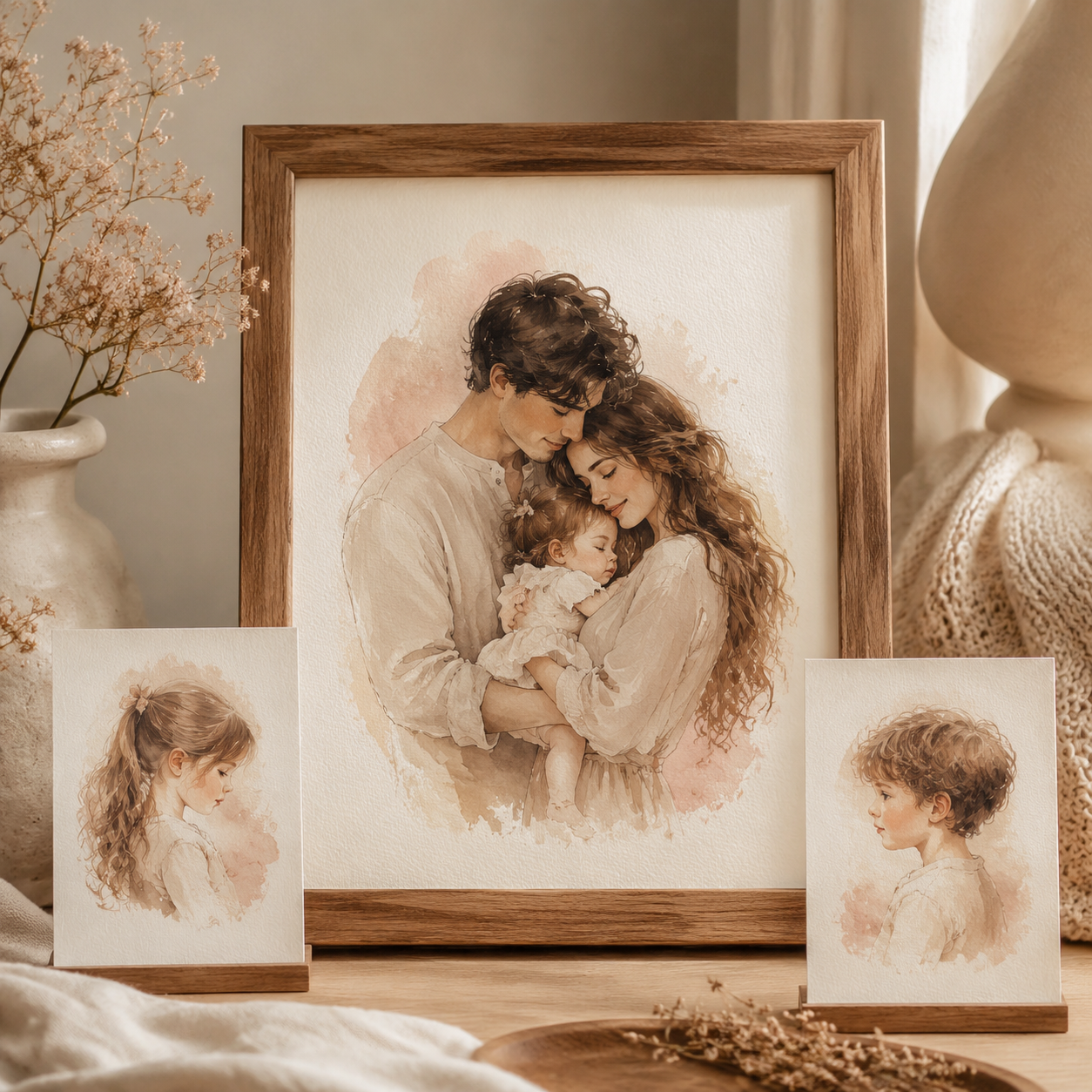 Family Portrait Print Set