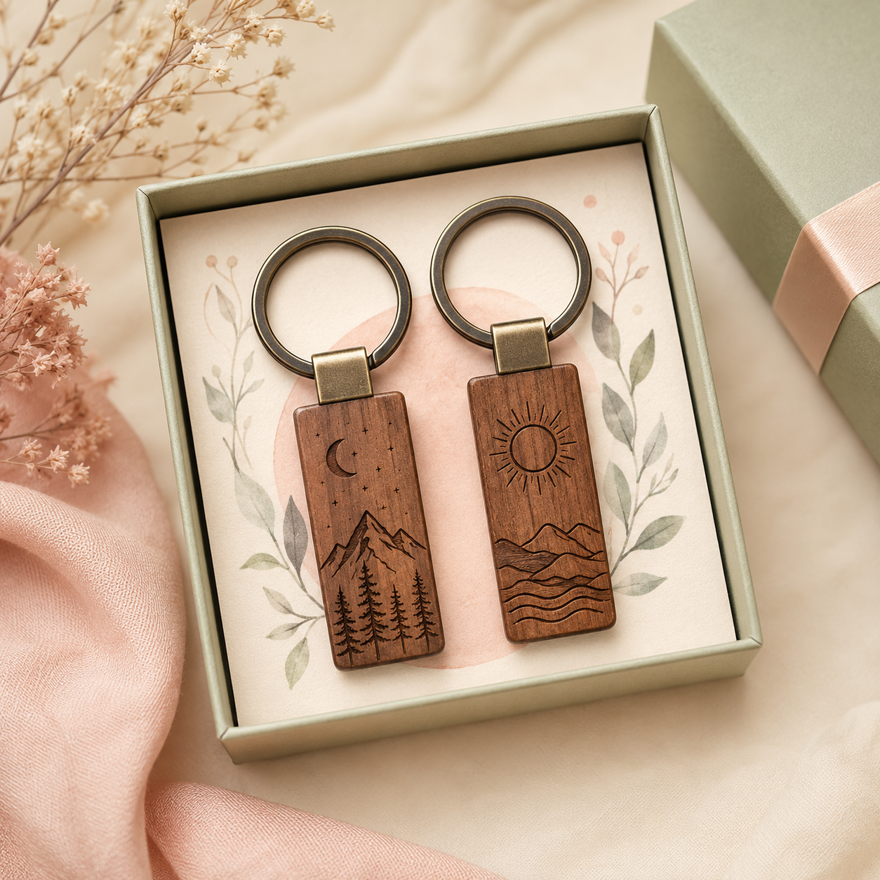 Friendship Keyring Duo